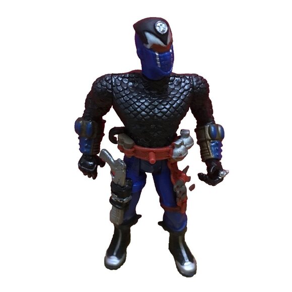 Black Scales Action Figure Chap Mei Dark Heroes 3.75" Vintage - Picture 1 of 6